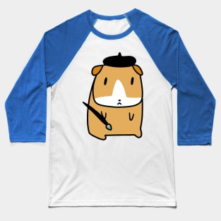 Artist Guinea Pig Baseball T-Shirt